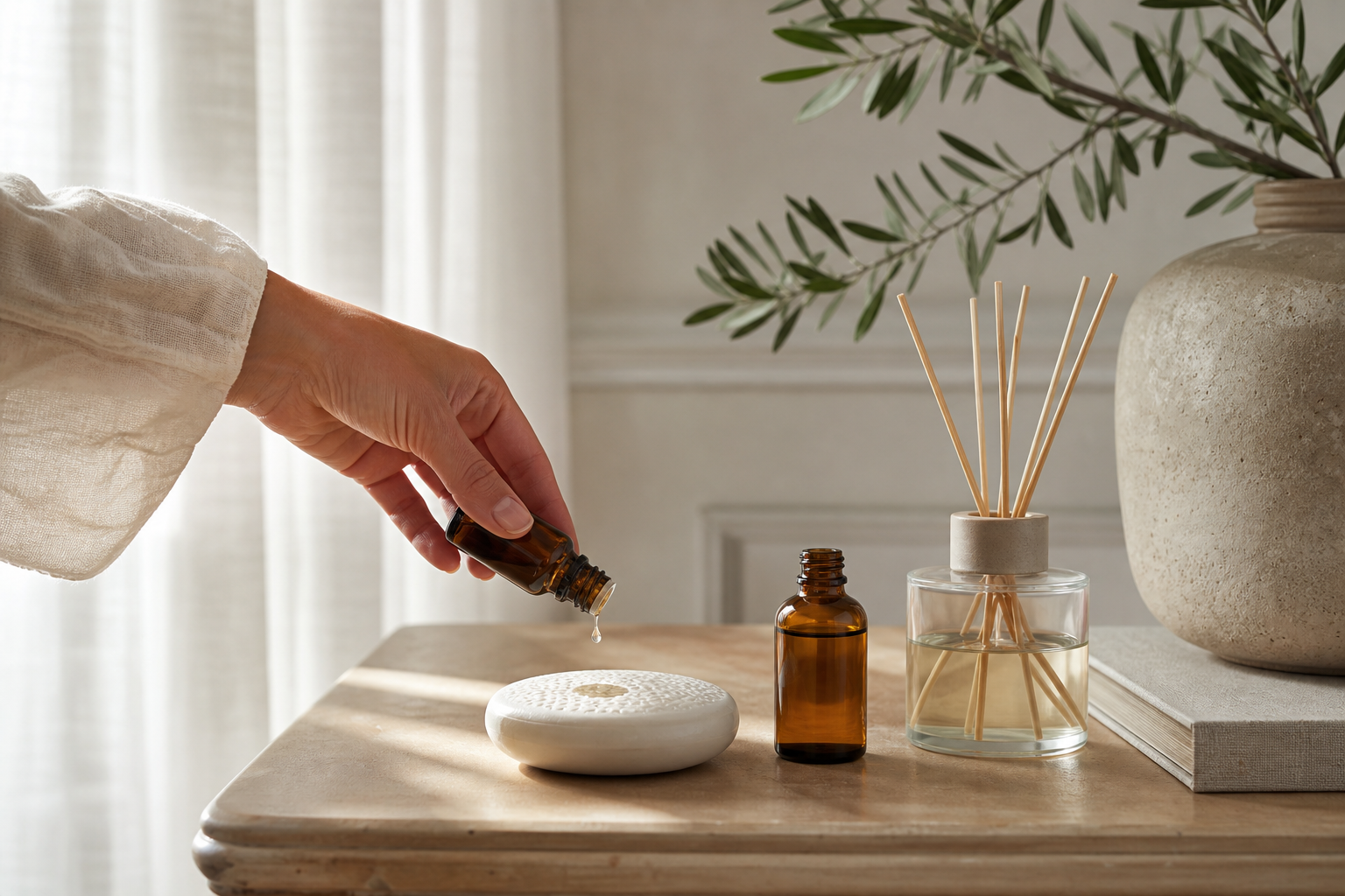 How to Scent Your Home with a Waterless Fragrance Oil