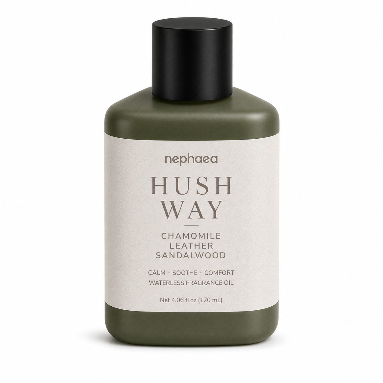 Nephaea Hush Way Waterless Fragrance Oil 120 mL bottle